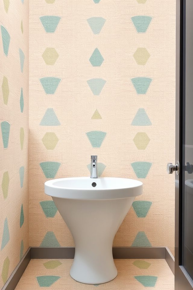 16 Wallpaper Ideas for a Small Bathroom You’ll Love 16 versatile removable bathroom wallpaper