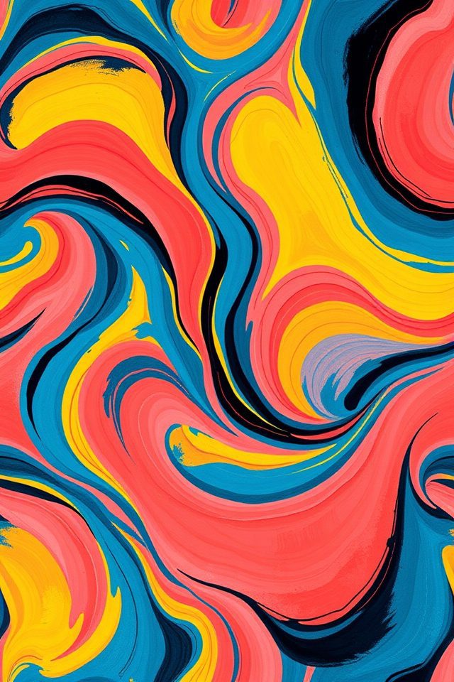 15 Creative Wallpaper for Nursery Ideas to Brighten Up Spaces 13 vibrant abstract nursery wallpapers