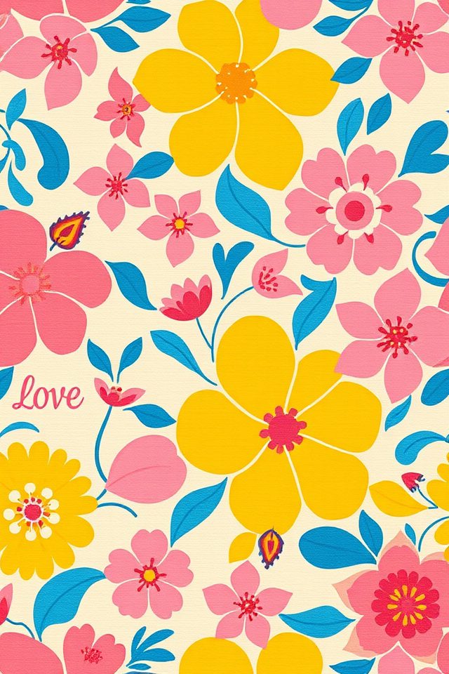 15 Wallpaper Ideas for Crush That Speak Your Heart 7 vibrant colors for joy