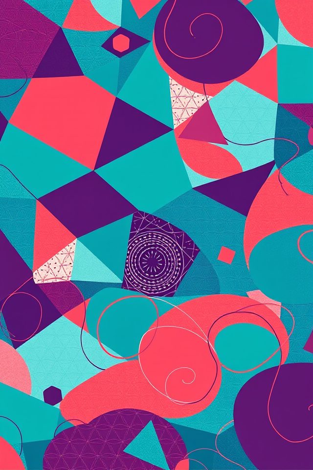 16 Wallpaper Ideas for Chromebook That Spark Joy 2 vibrant creative geometric wallpapers