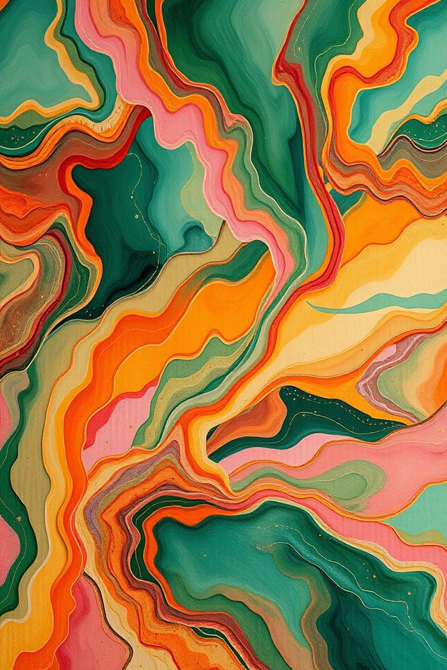 17 Wallpaper Ideas for Entry to Refresh Your Space 13 vibrant emotive mural designs