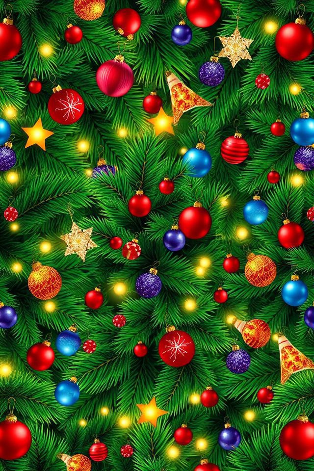15 Wallpaper Ideas for Christmas to Brighten Your Home 7 vibrant holiday decor ideas