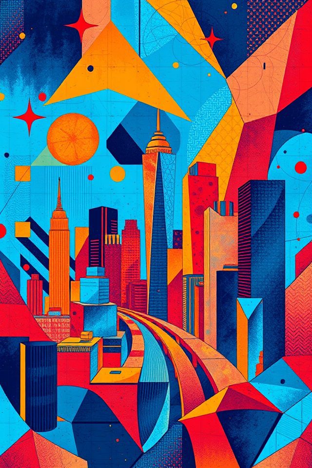 15 Wallpaper Ideas for Coloring to Brighten Your Space 6 vibrant urban cityscapes inspiration