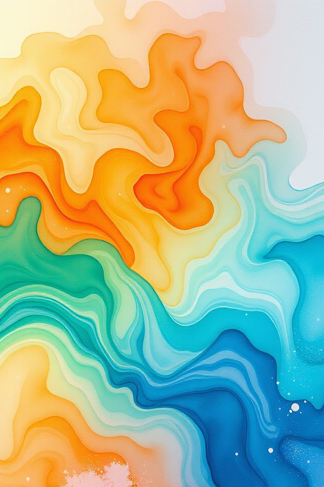 15 Stunning Wallpaper for Oppo Phone Ideas to Refresh Your Space 4 vibrant watercolor wallpaper designs