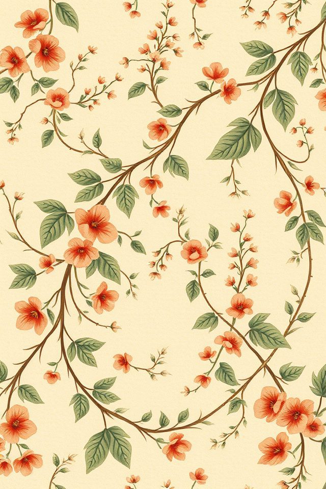 16 Wallpaper Ideas for Fireplace Wall That Inspire Comfort 8 vintage botanical wall decor