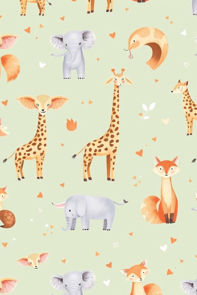 15 Inspiring Wallpaper Ideas for Every Room in Your Home 3 whimsical animal themed nursery decor