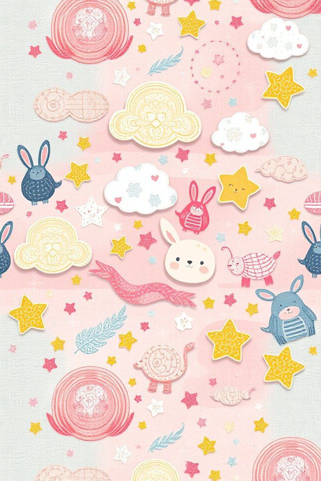 15 Creative Wallpaper for Nursery Ideas to Brighten Up Spaces 7 whimsical animated character wallpaper