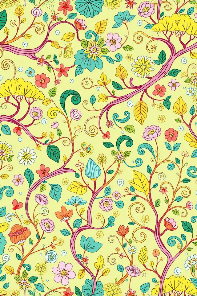 15 Wallpaper Ideas for Coloring to Brighten Your Space 1 whimsical interactive forest murals