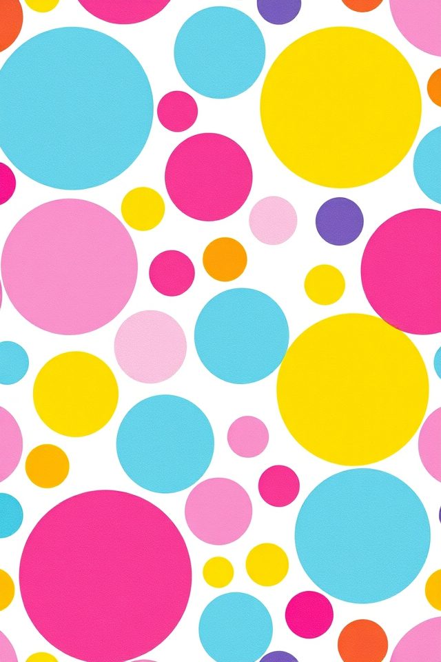 15 Wallpaper Ideas for Besties to Brighten Your Space 1 whimsical polka dots decor