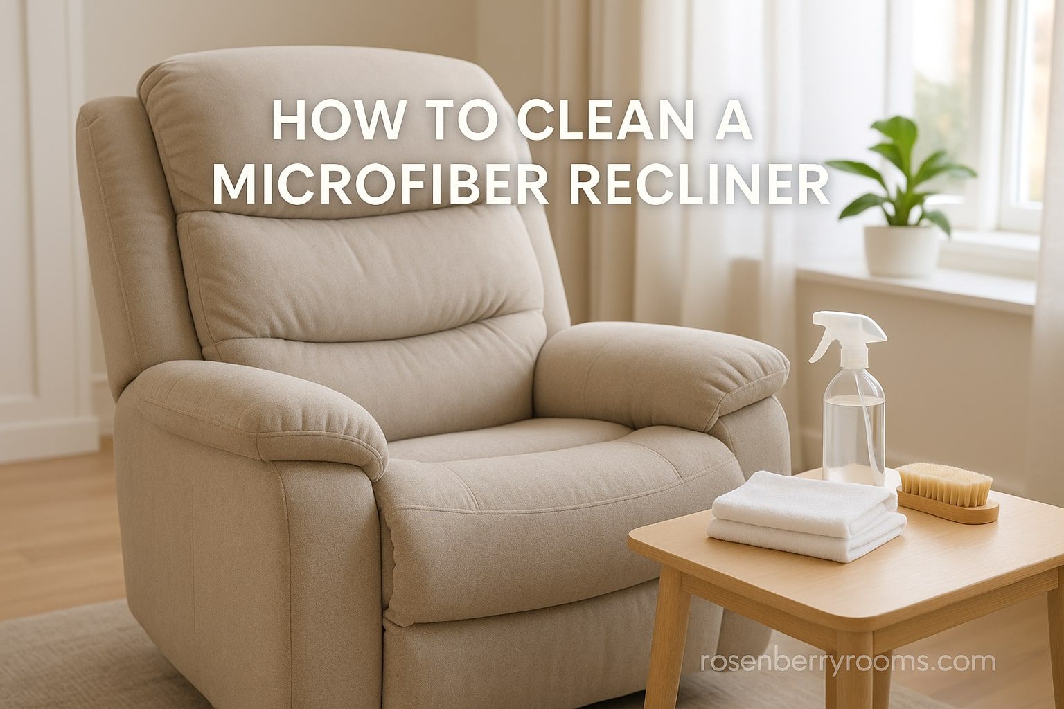 How to Clean a Microfiber Recliner