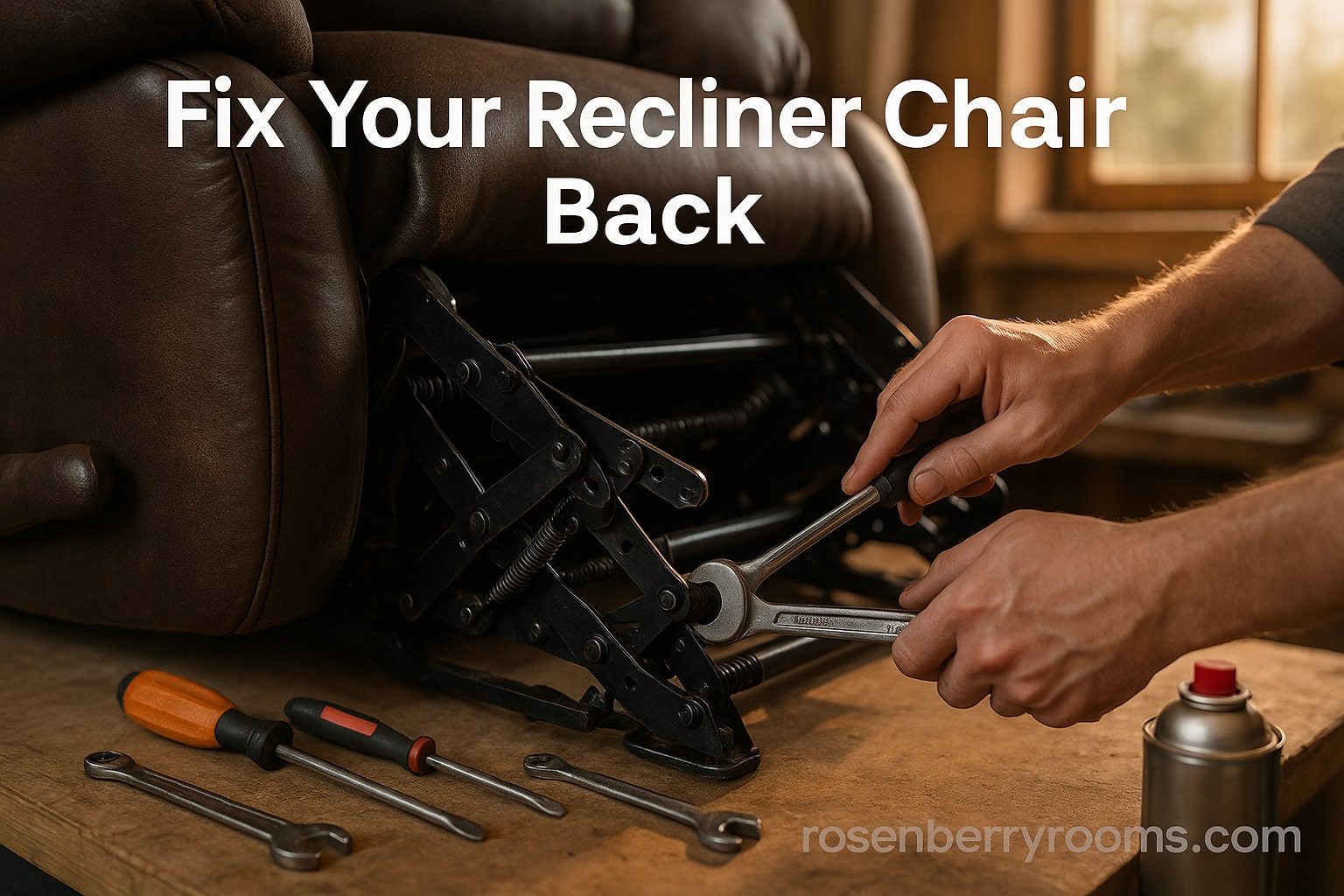 How to Fix a Recliner Chair Back