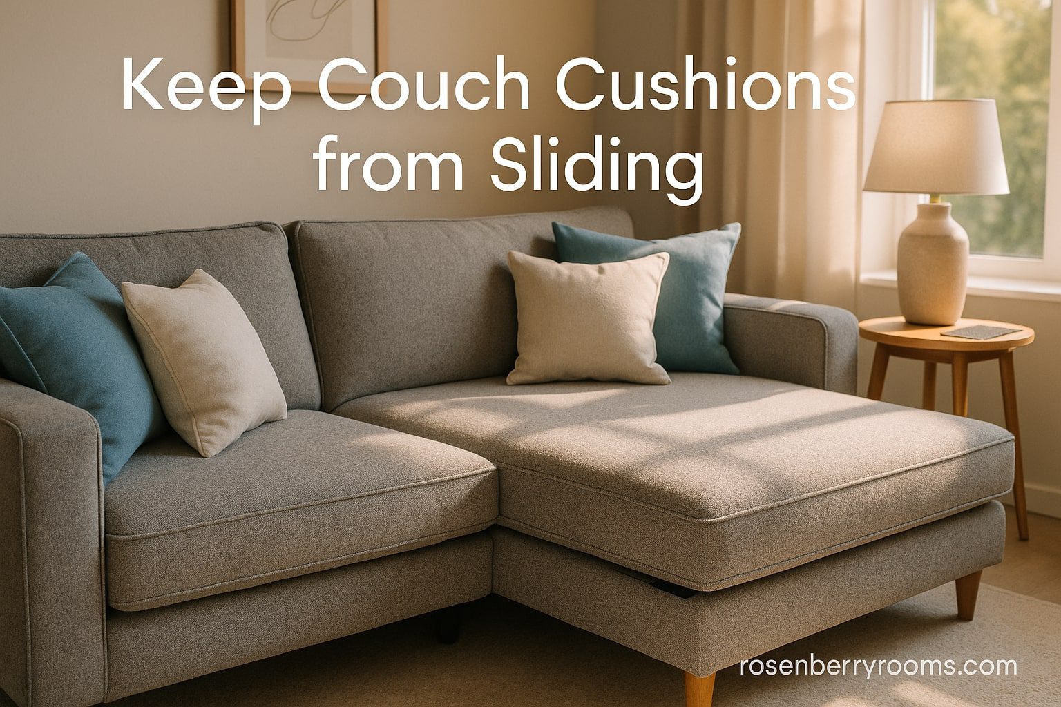 How to Keep Couch Cushions from Sliding