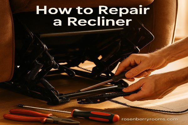 How to Repair a Recliner