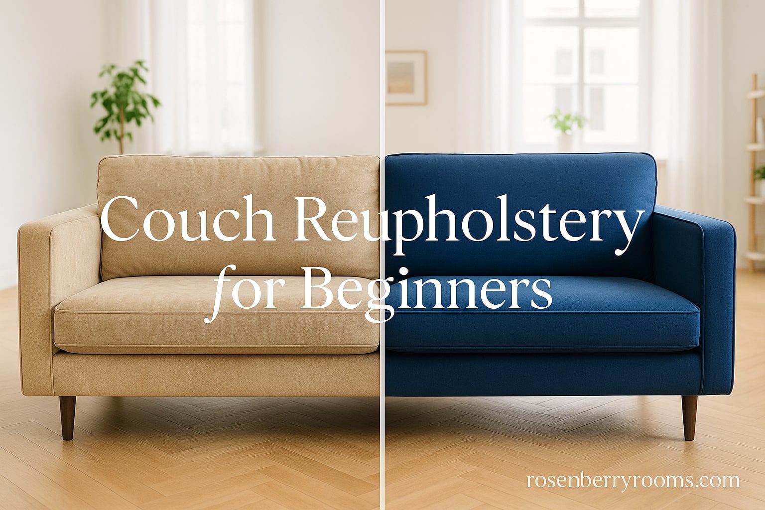 How to Reupholster a Couch for Beginners