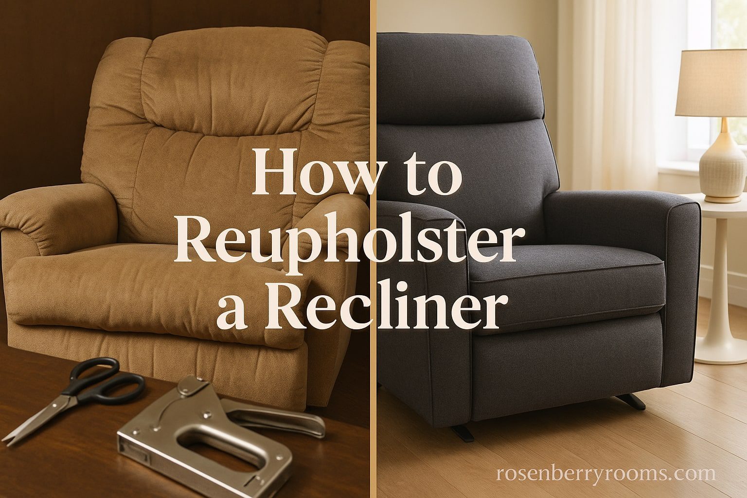How to Reupholster a Recliner