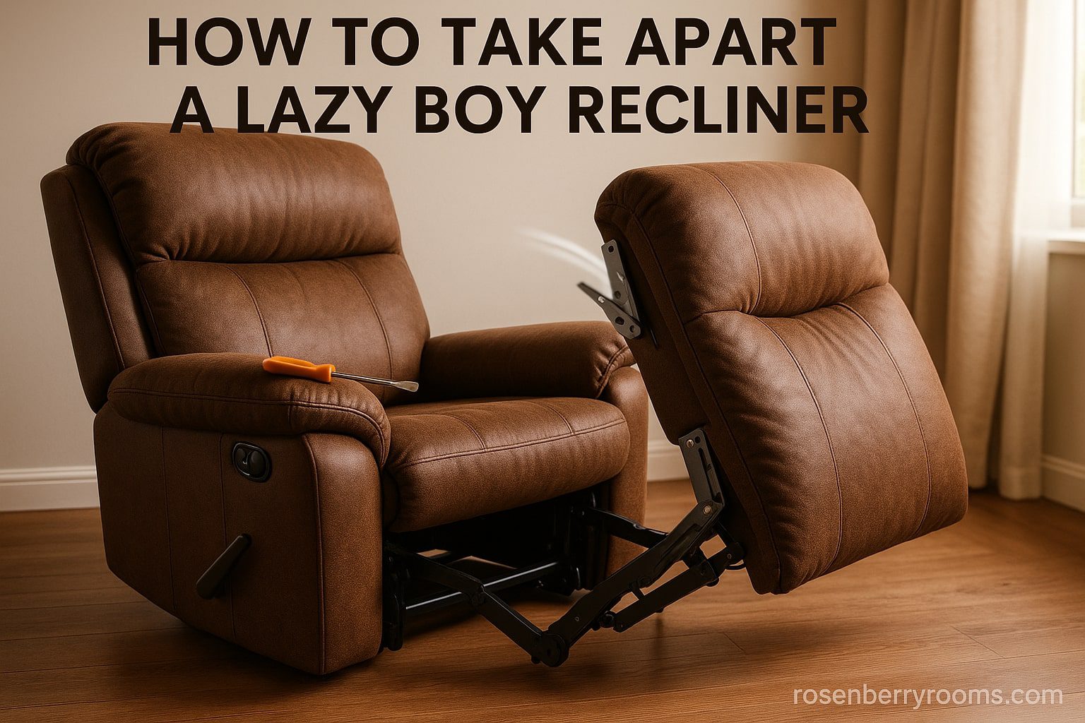 How to Take Apart a Lazy Boy Recliner