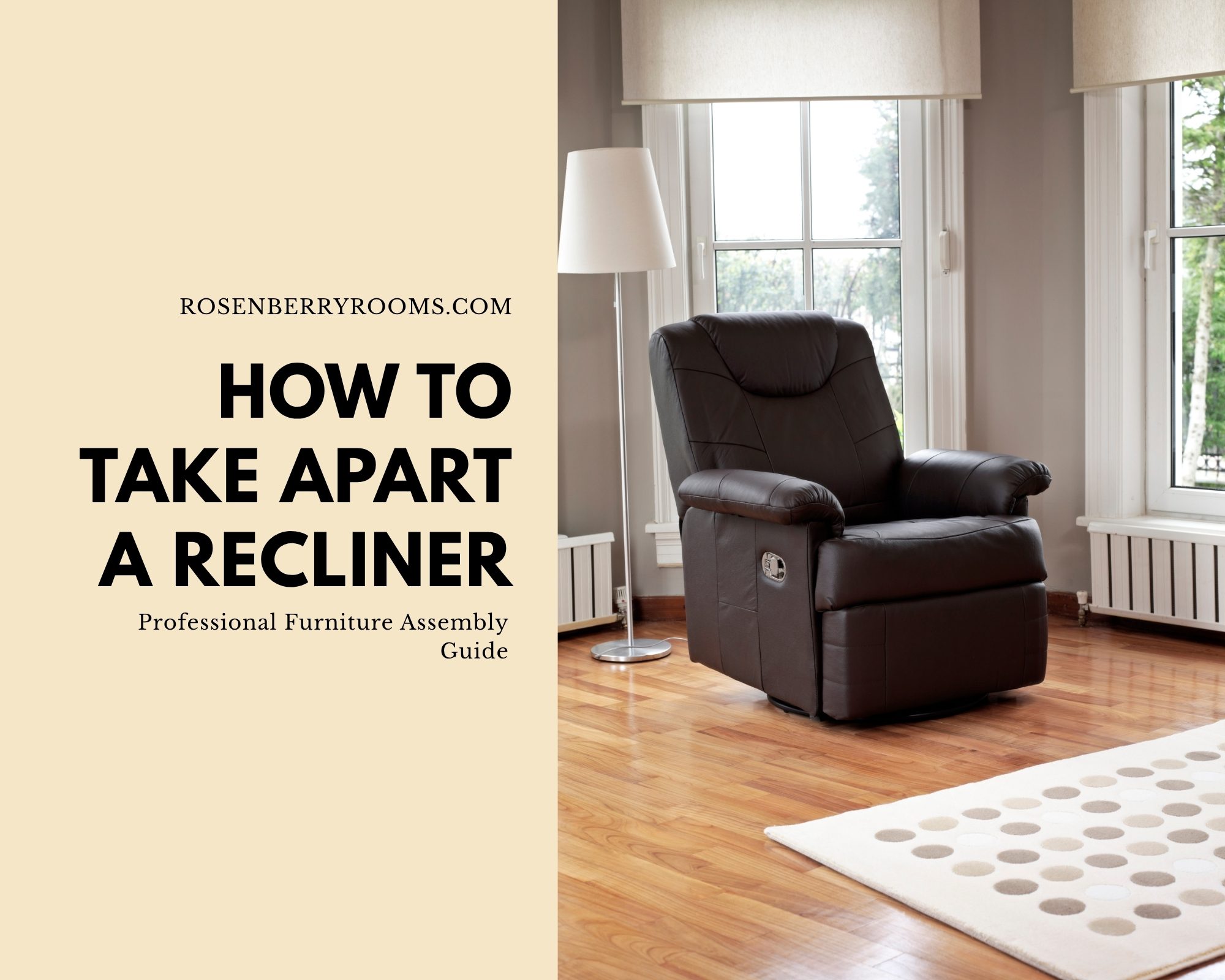 How to Take Apart a Recliner