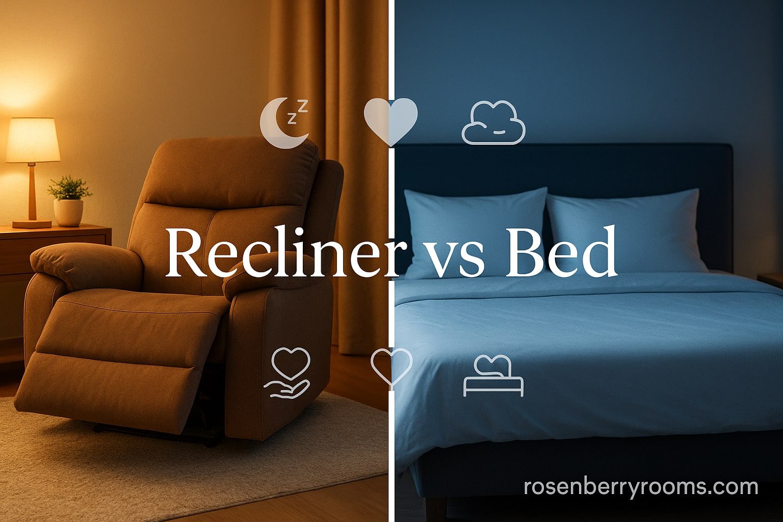 Sleeping on a Recliner vs a Bed