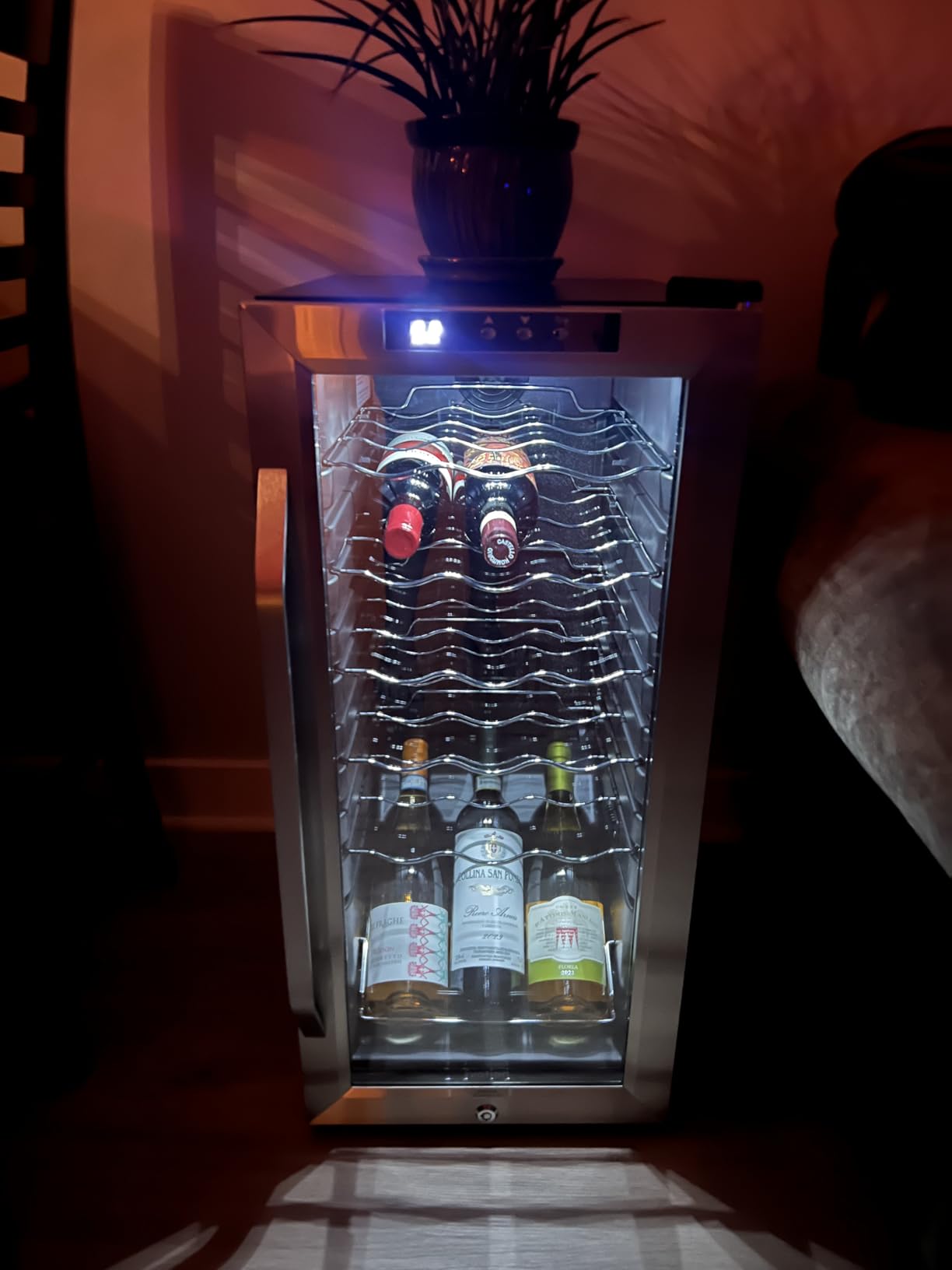 Ivation 18 Bottle Compressor Wine Cooler Refrigera Customer Review Ivation 18 Bottle Compressor Wine Cooler Refrigera - Customer Photo 2