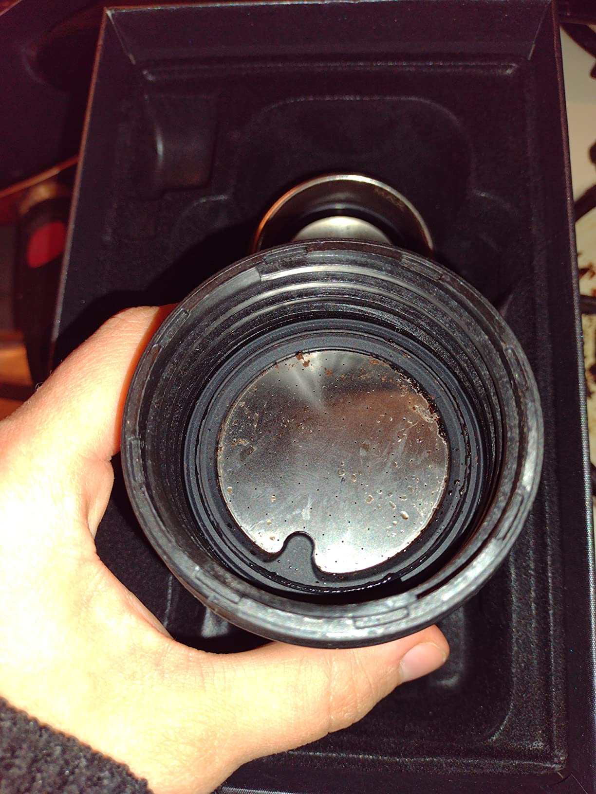STARESSO PLUS SP300 Espresso Machine, Manual Portable Coffee Maker Compatible Ground Coffee with Pressurized Filter, Espresso Maker for Home Travel Camping Office, Non-Electric Customer Review STARESSO PLUS SP300 Espresso Machine, Manual Portable Coffee Maker Compatible Ground Coffee with Pressurized Filter, Espresso Maker for Home Travel Camping Office, Non-Electric - Customer Photo 1