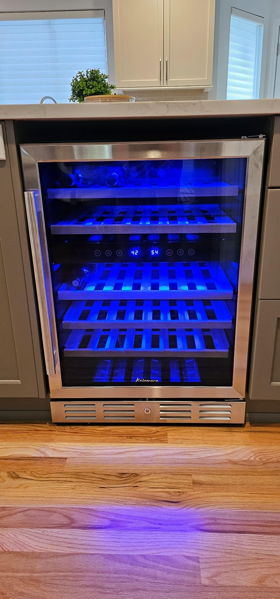 Kalamera 24 inch Wine Cooler, 46 Bottle - Dual Zon Customer Review Kalamera 24 inch Wine Cooler, 46 Bottle - Dual Zon - Customer Photo 1