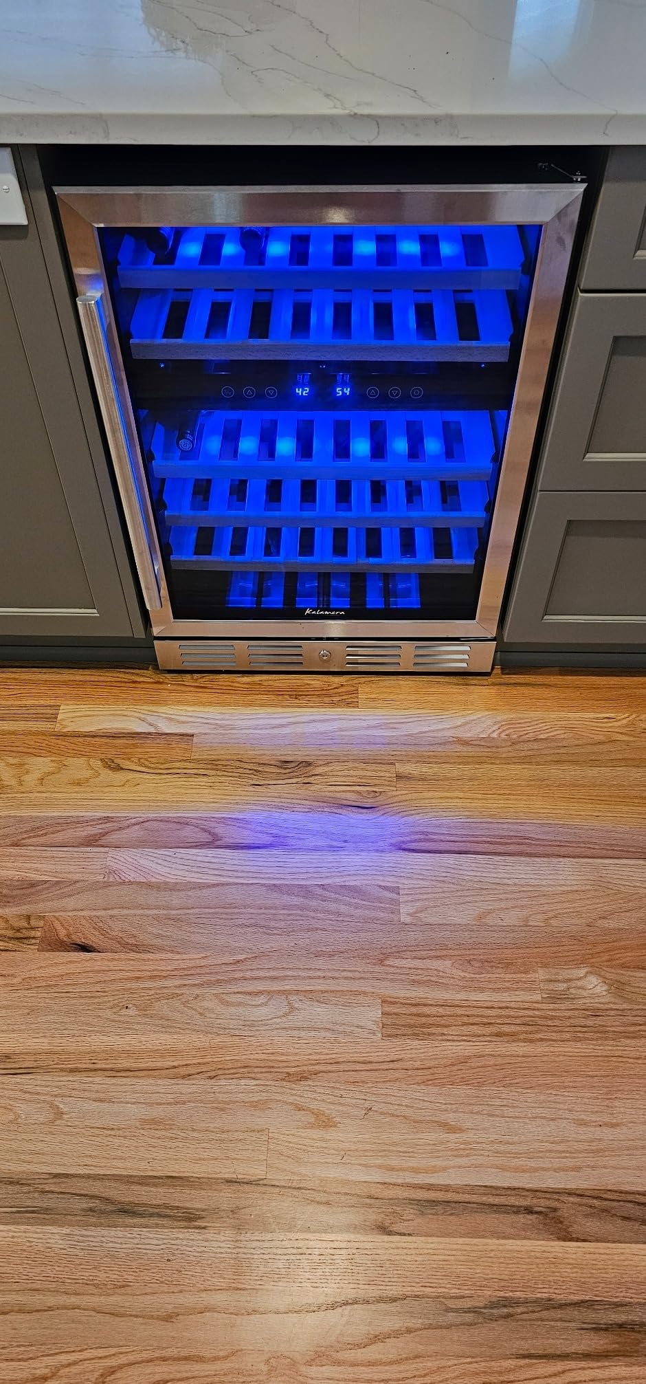Kalamera 24 inch Wine Cooler, 46 Bottle - Dual Zon Customer Review Kalamera 24 inch Wine Cooler, 46 Bottle - Dual Zon - Customer Photo 2