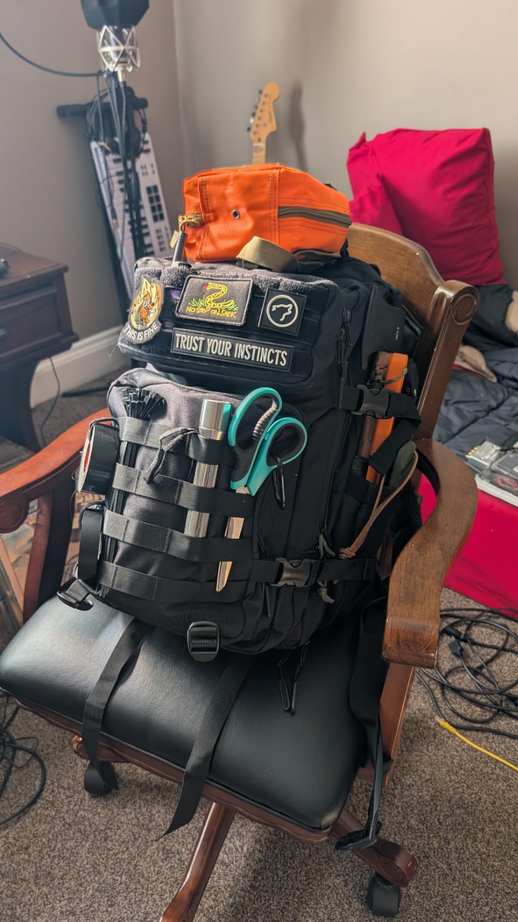 WOLFpak 45L Backpack (Alpha Black) Camping, Hiking, Gym Backpack Customer Review WOLFpak 45L Backpack (Alpha Black) Camping, Hiking, Gym Backpack - Customer Photo 1