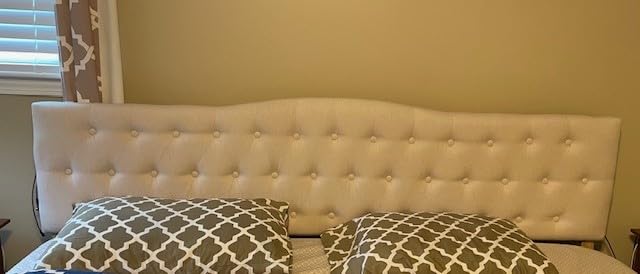 Tufted Upholstered Headboard Queen Size, Sturdy and Durable Solid Wood Bed headboard, Fabric Headboard Adjustable Height from 37 Tufted Upholstered Headboard Queen Size, Sturdy and Durable Solid Wood Bed headboard, Fabric Headboard Adjustable Height from 37