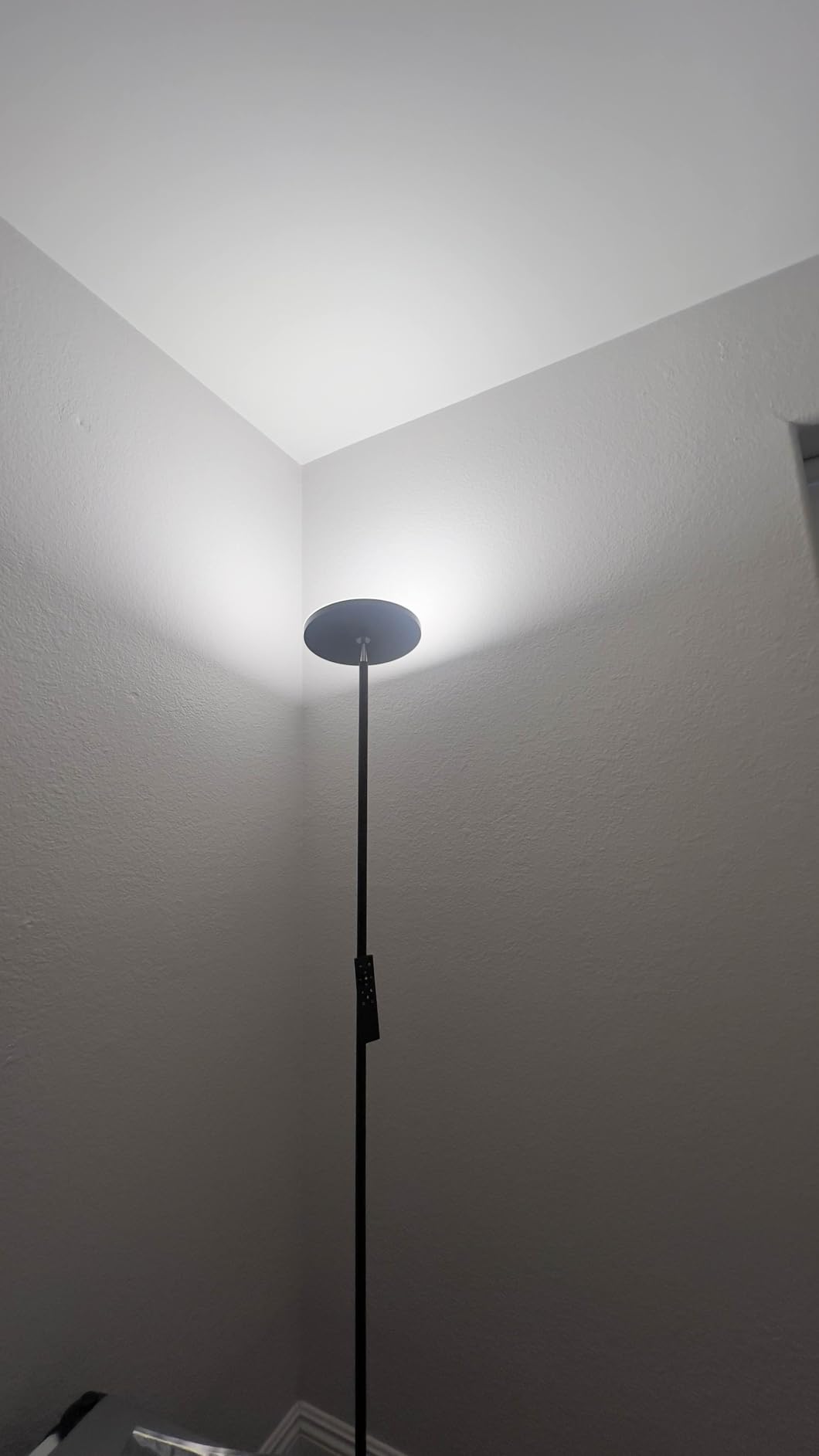 SUNMORY Sun Lamp Floor Standing, LED Sunlight Lamp with 3 Color Temperature, 96 LED & 100-240V, Brightness Dimmable Natural Light Therapy Full Spectrum Light for Living Room, Office, Reading - Customer Photo 1