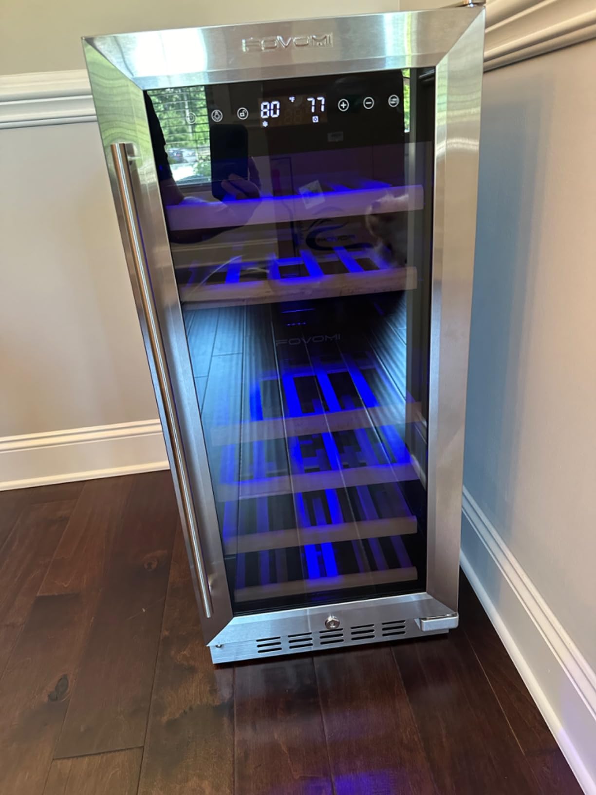 Wine Refrigerators,52-bottle Wine Fridge Cooler Fr Customer Review Wine Refrigerators,52-bottle Wine Fridge Cooler Fr - Customer Photo 1