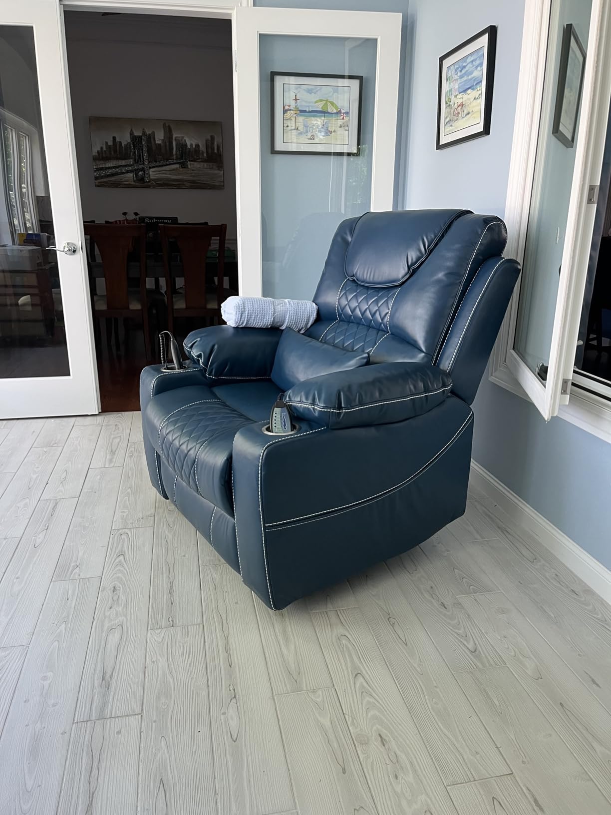 Big Man Power Lay Flat Lift Chair Oversized Reclin - Customer Review Image Big Man Power Lay Flat Lift Chair Oversized Reclin - Customer Photo 1