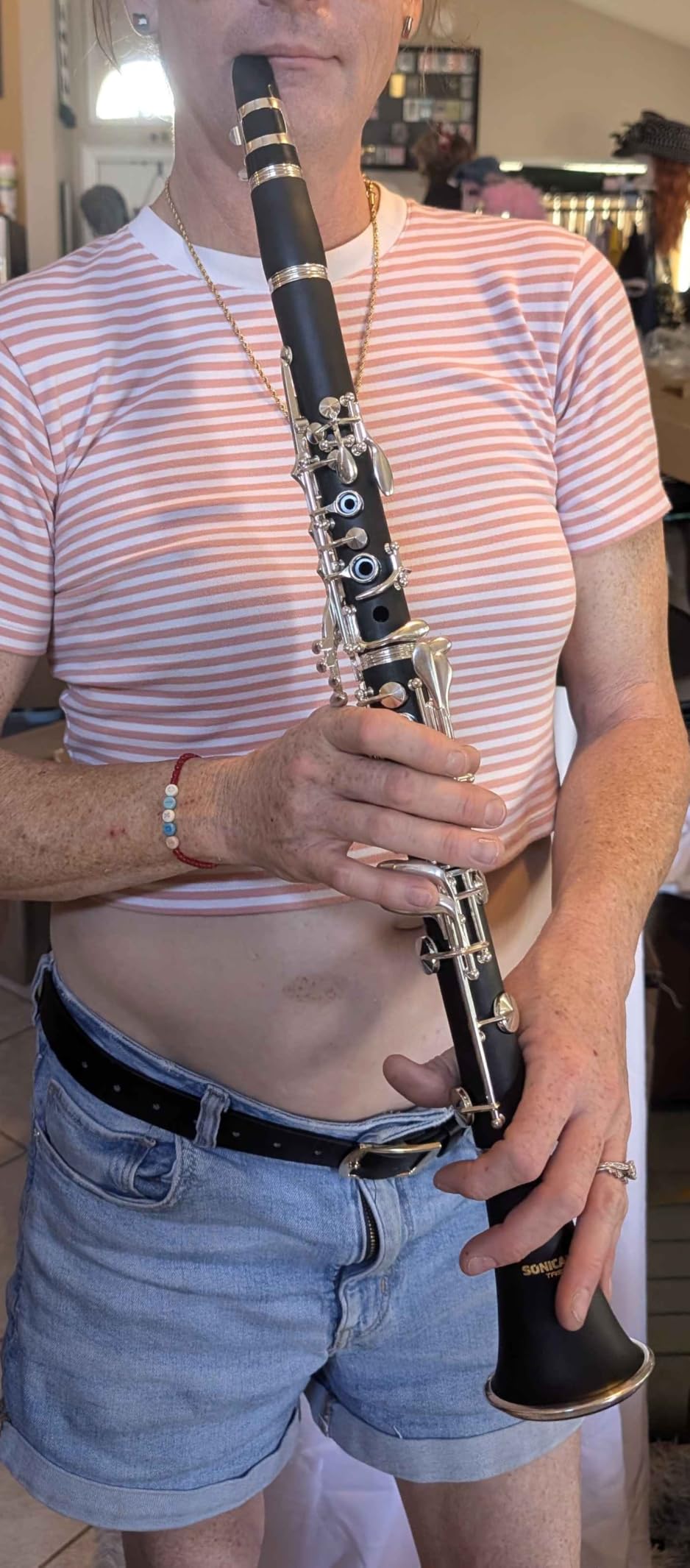 SONICAKE Clarinet Customer Review 2 SONICAKE QCR-01 Clarinet - Customer Photo 2
