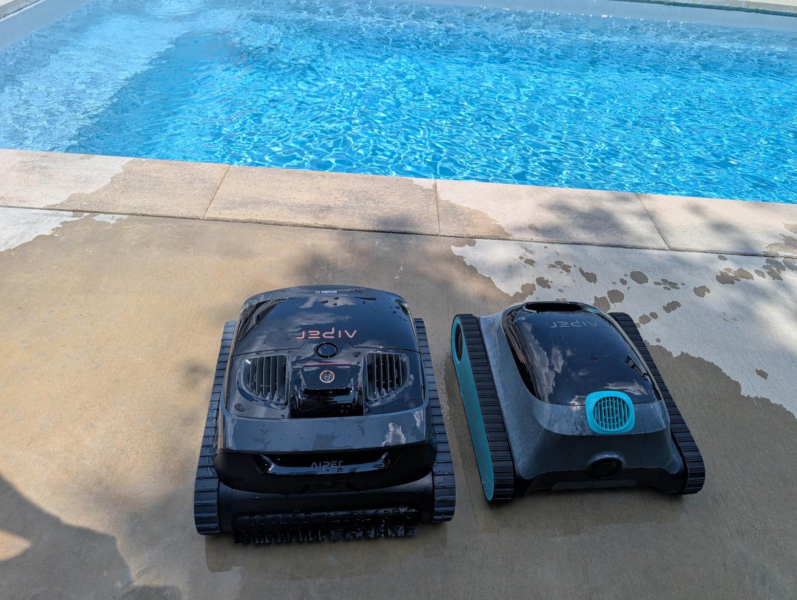 AIPER Scuba X1 Cordless Robotic Pool Cleaner, Upgr - Customer Photo 2 AIPER Scuba X1 Cordless Robotic Pool Cleaner, Upgr - Customer Photo 2