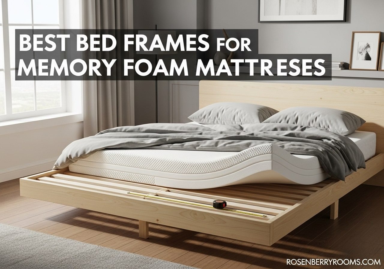 Best Bed Frames for Memory Foam Mattresses