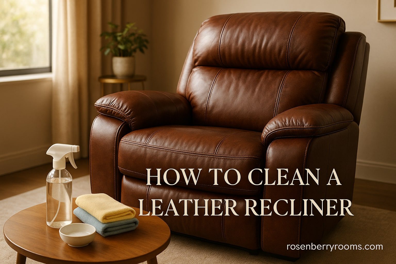 How to Clean a Leather Recliner