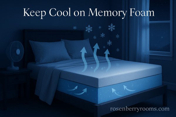How to Keep Cool on Memory Foam Mattress