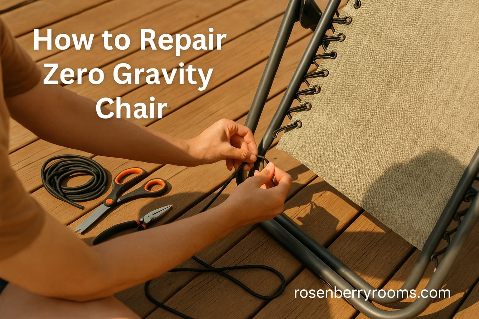 How to Repair Zero Gravity Chair