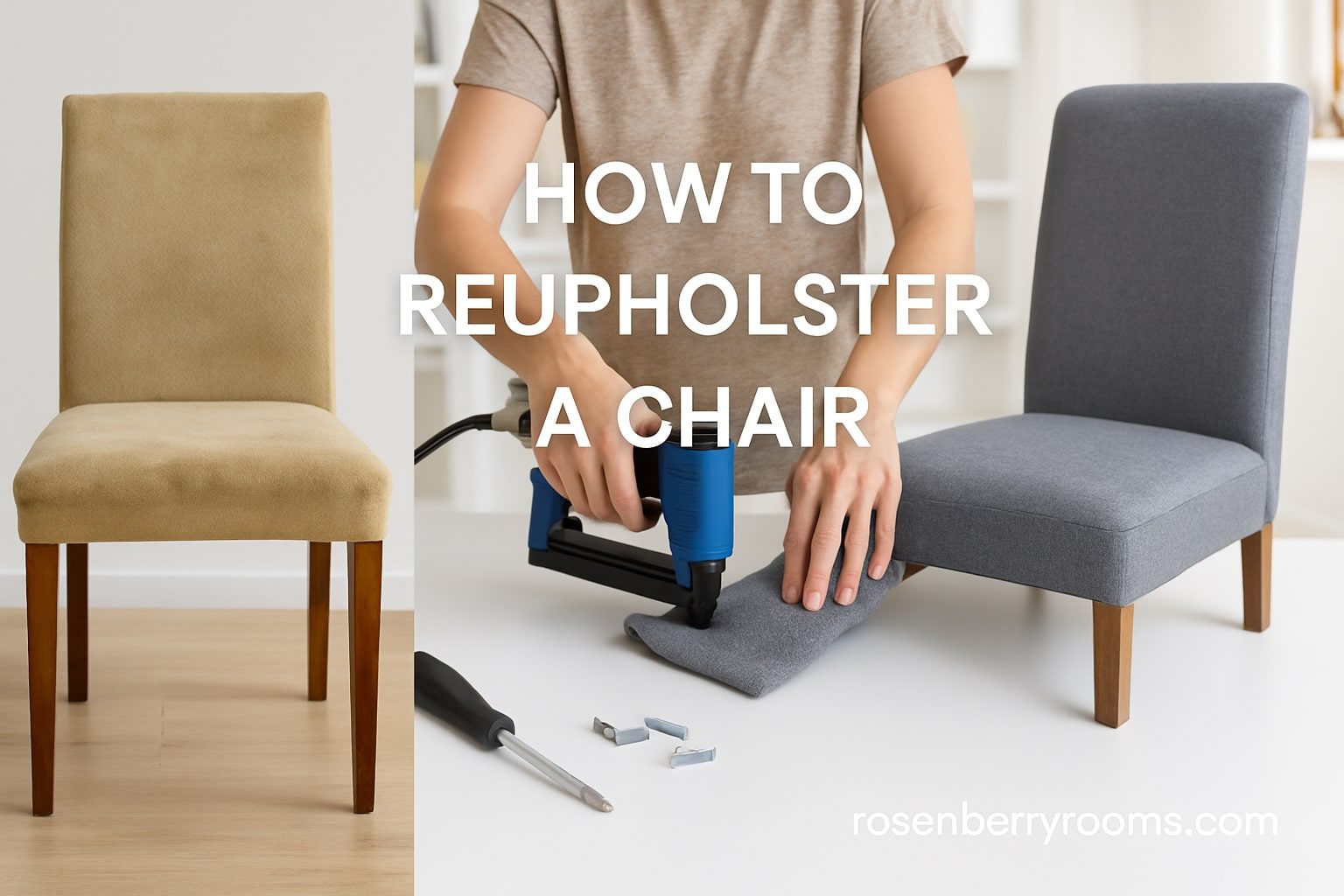 How to Reupholster a Chair