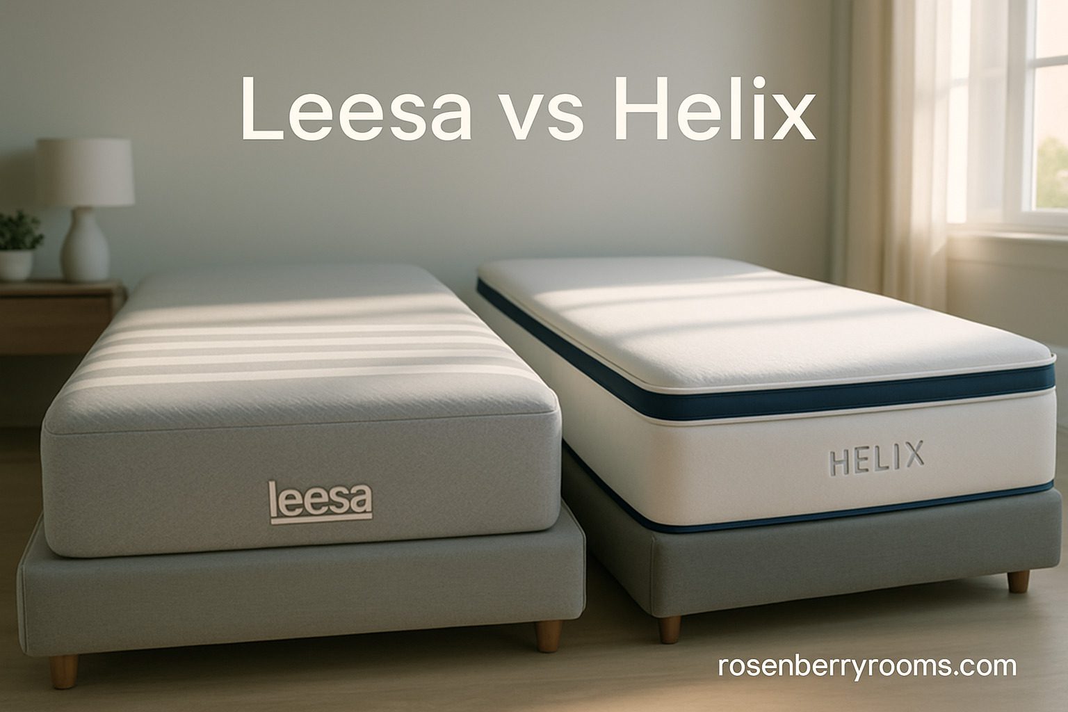 Leesa vs Helix Mattress Comparison