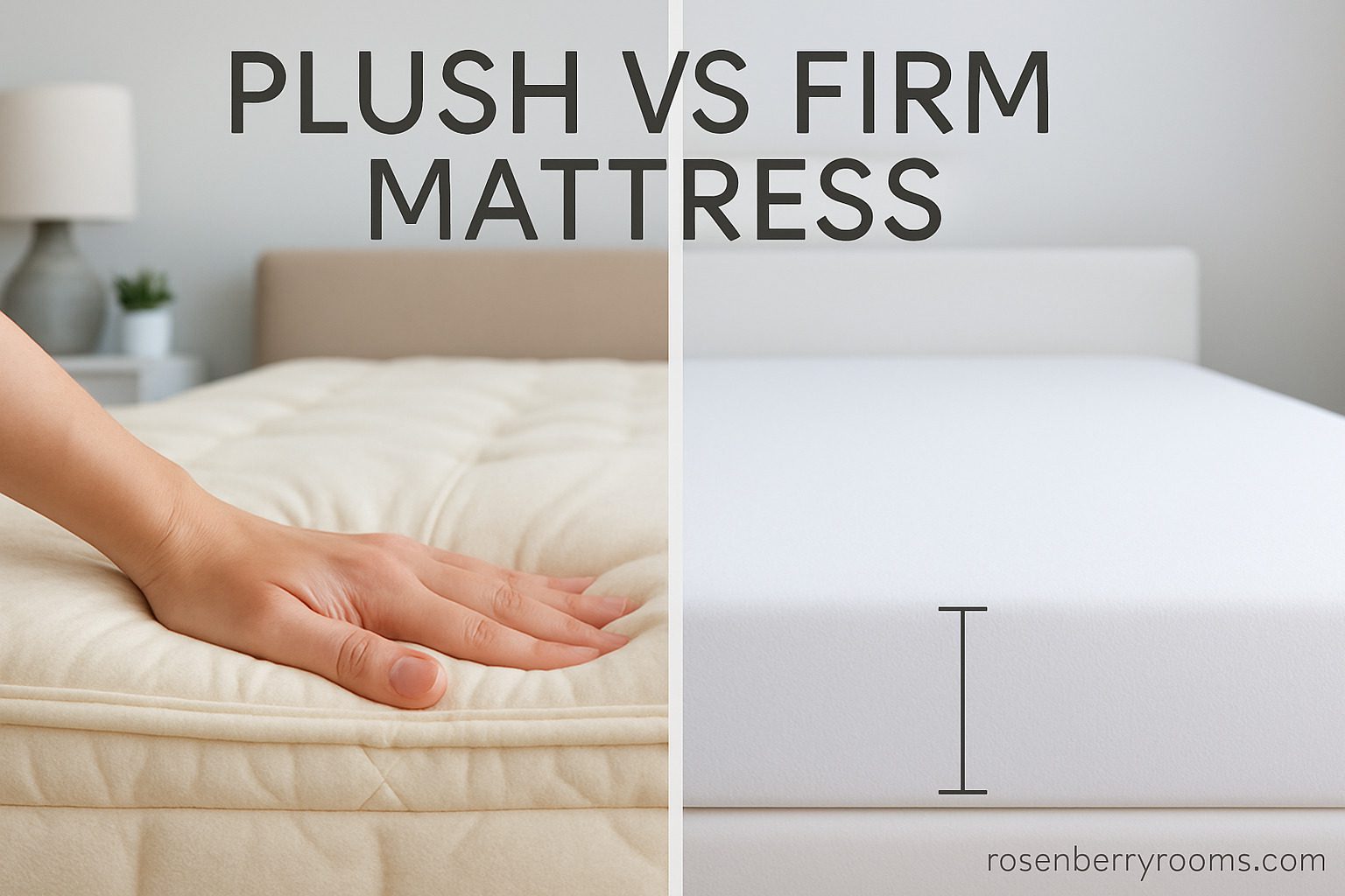 PLUSH VS FIRM MATTRESS