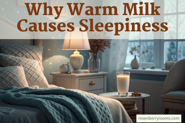 Why Warm Milk Causes Sleepiness
