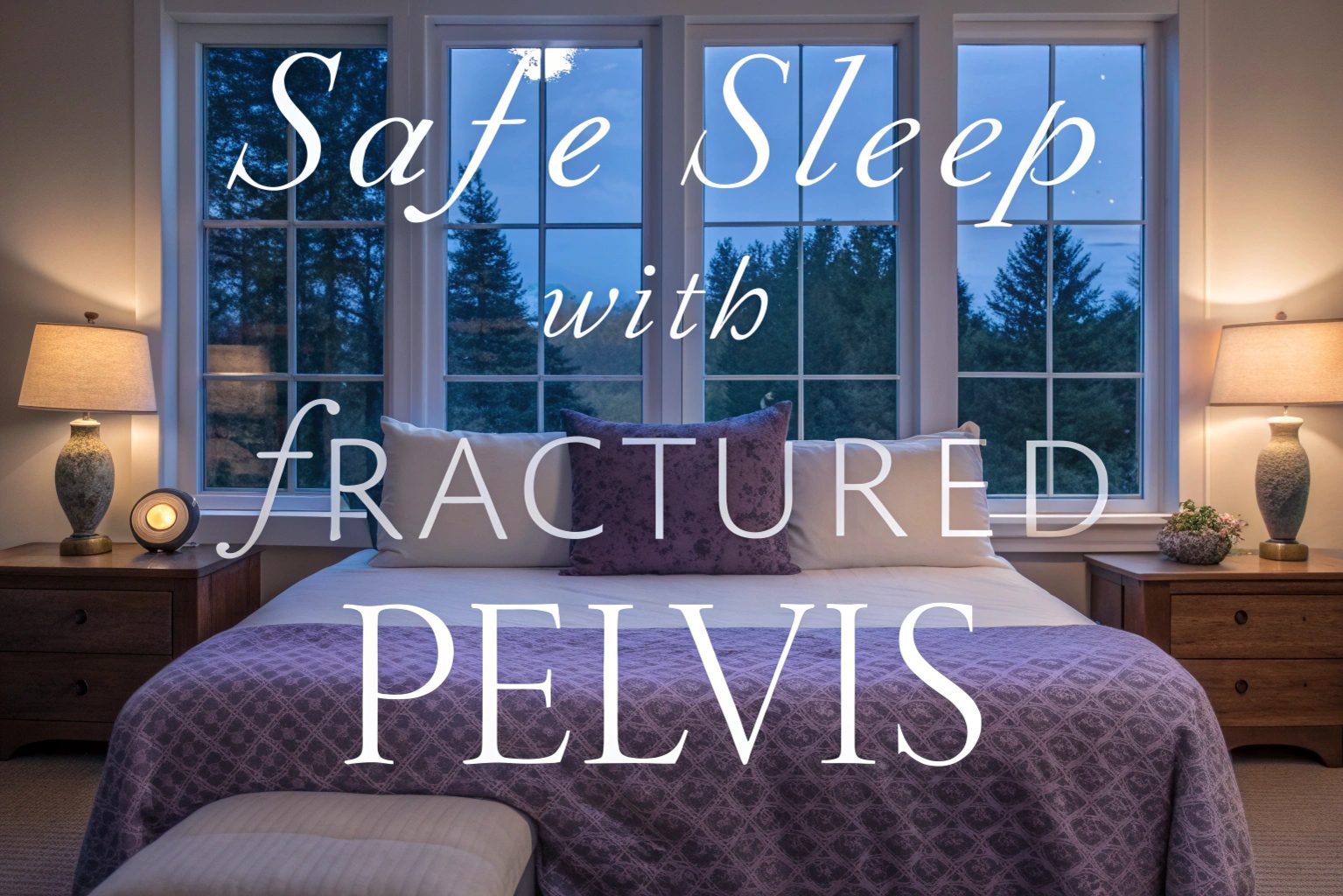 How to Sleep with a Fractured Pelvis