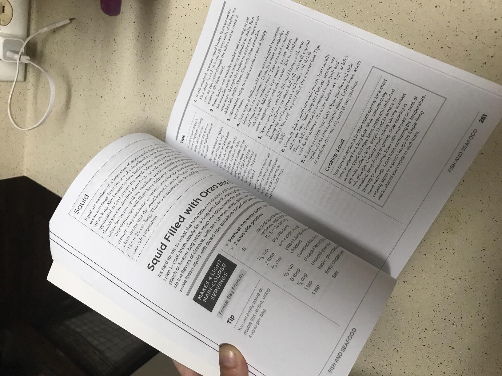 The Complete Sous Vide Cookbook: More than 175 Recipes with Tips and Techniques Customer Review The Complete Sous Vide Cookbook: More than 175 Recipes with Tips and Techniques - Customer Photo 1