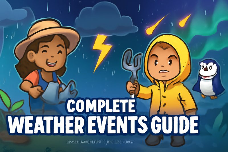 All Grow a Garden Weather Events Guide [June 2026]