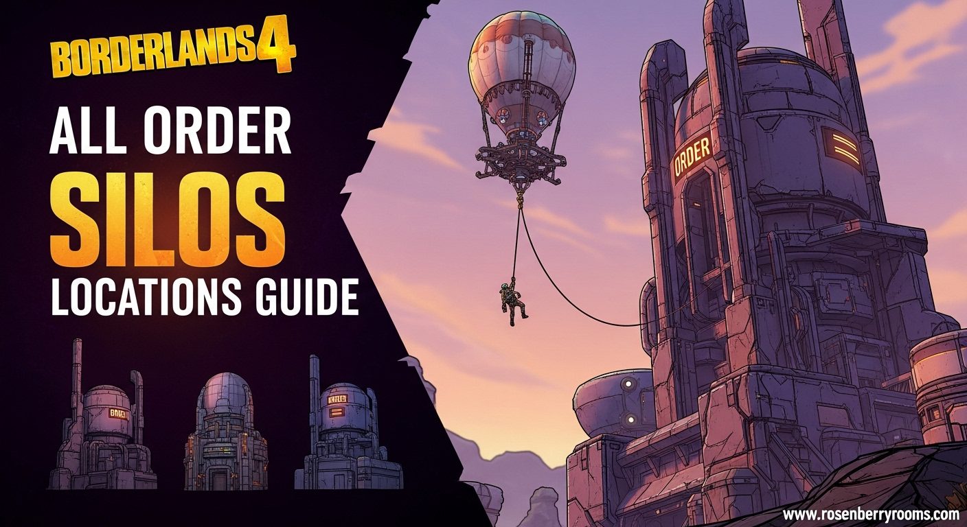 All Order Silos Location in Borderlands 4