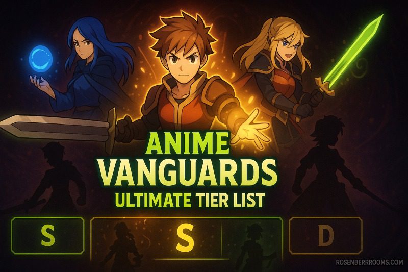 Anime Vanguards Tier List (2025) Best Units