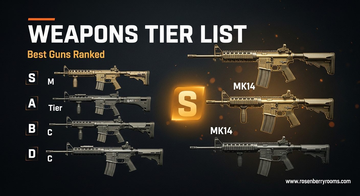 Arena Breakout Infinite Weapons Tier List