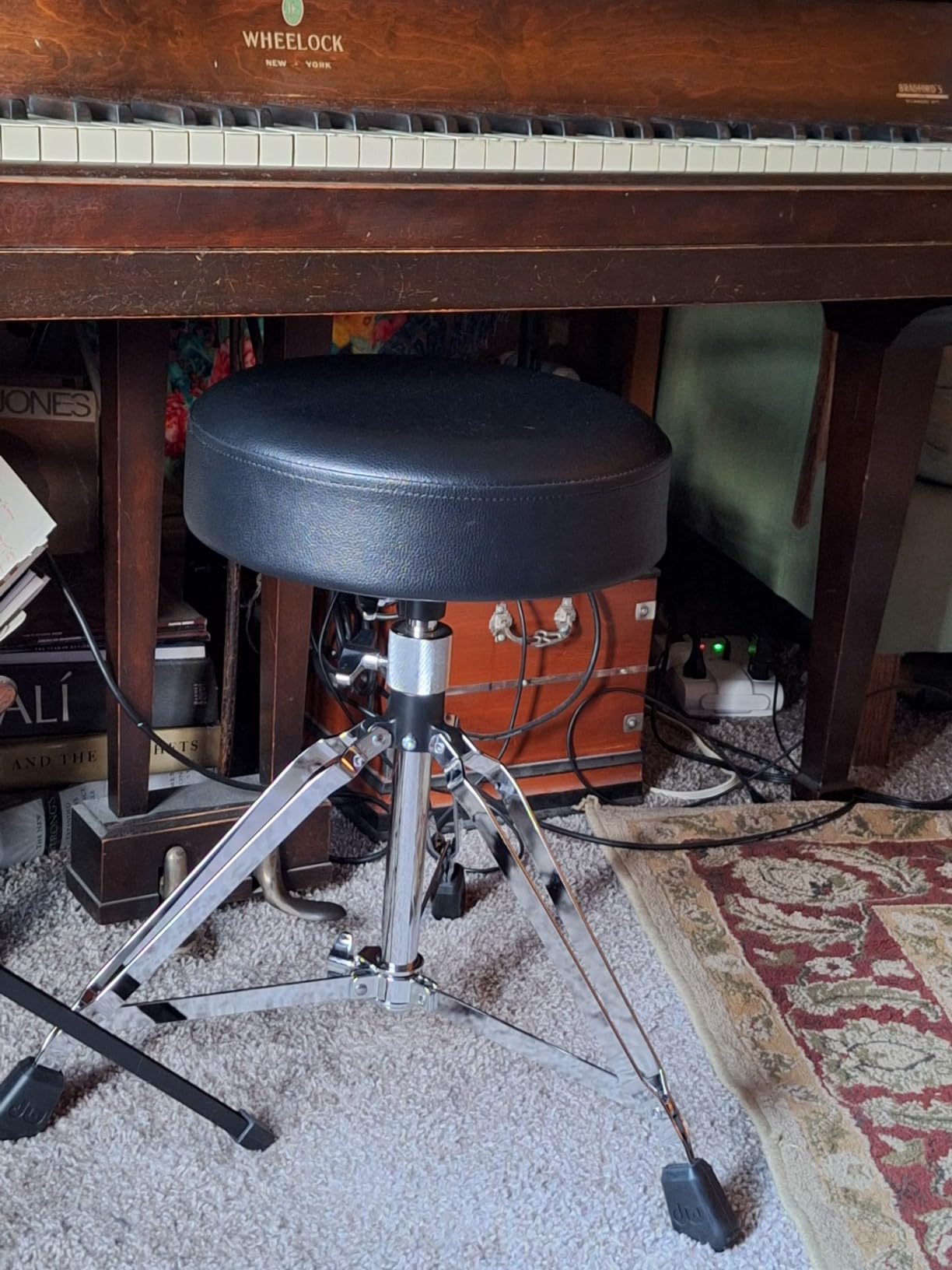 DW Drum Workshop CP5100 5000 Series Throne,Black Customer Review DW Drum Workshop CP5100 5000 Series Throne,Black - Customer Photo 1