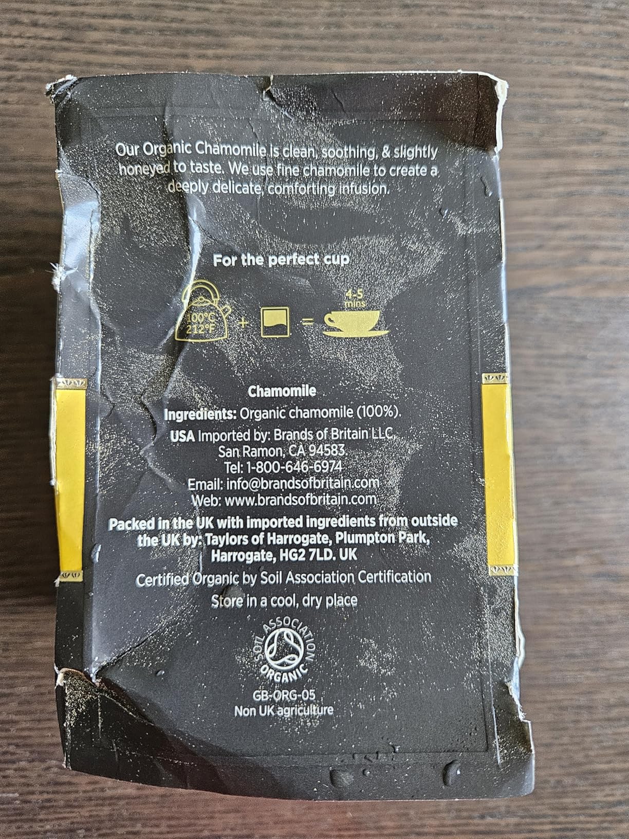 Taylors of Harrogate Earl Grey, 50 Teabags Customer Review Taylors of Harrogate Earl Grey, 50 Teabags - Customer Photo 1
