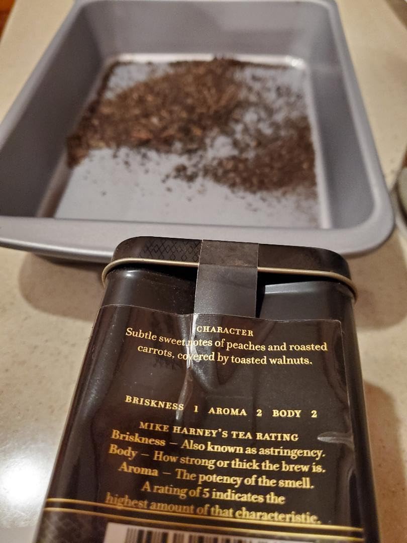 Harney & Sons Formosa Oolong, 3oz Tin of Loose Tea Customer Review Harney & Sons Formosa Oolong, 3oz Tin of Loose Tea - Customer Photo 1